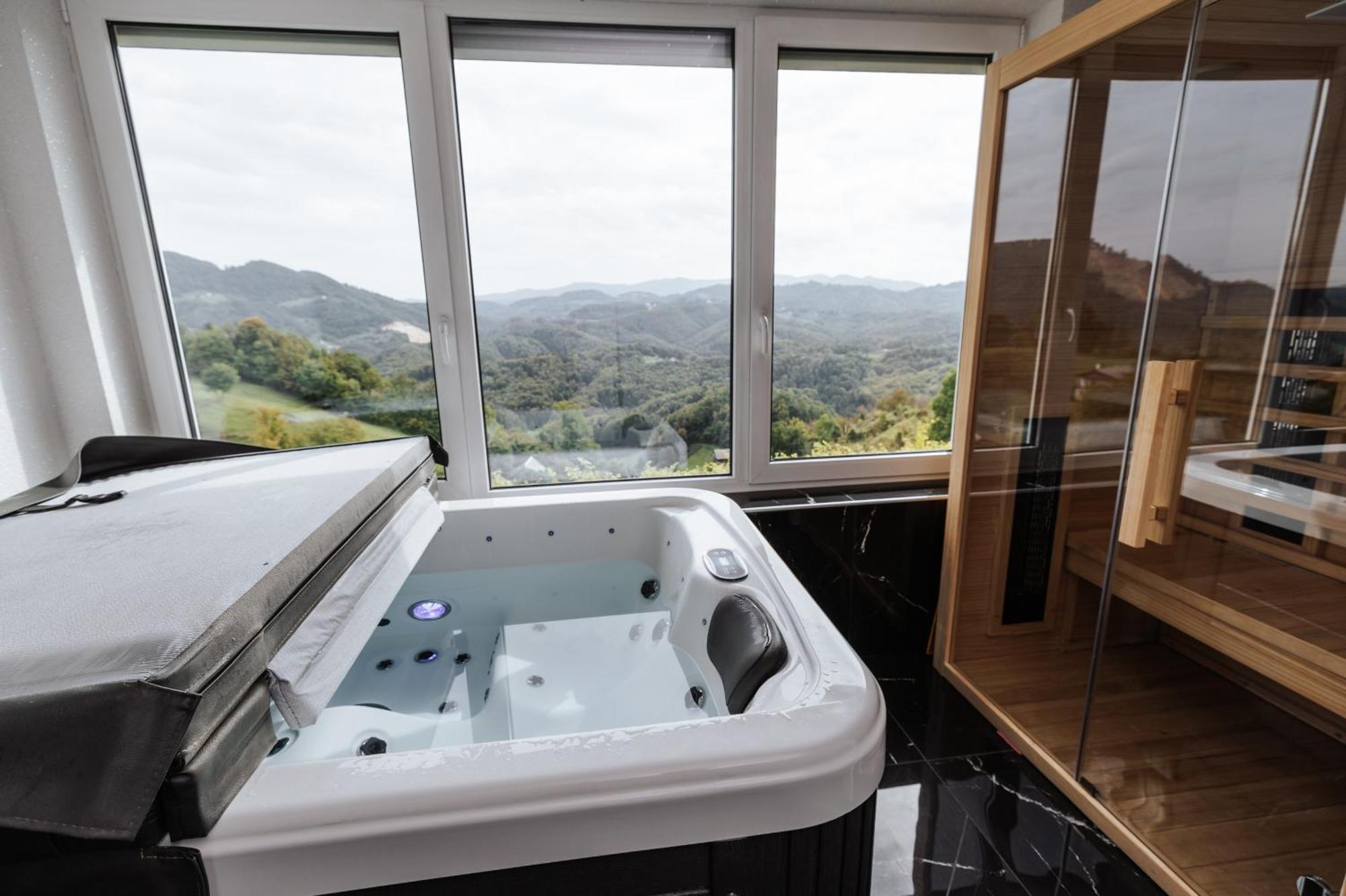 Tanja S Holiday Home In Nature With Sauna And Hot Tub Gorica pri Slivnici Zewnętrze zdjęcie